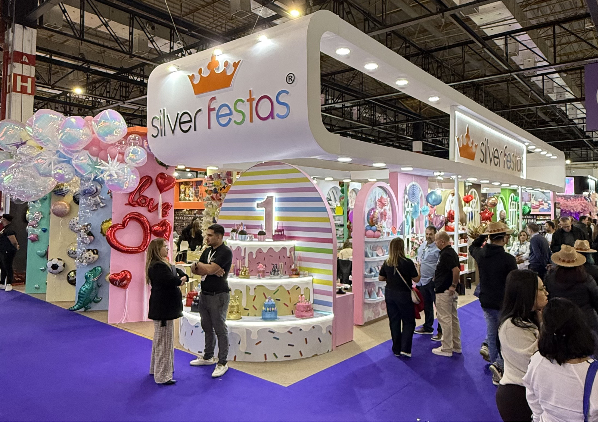 Stand executivo para evento